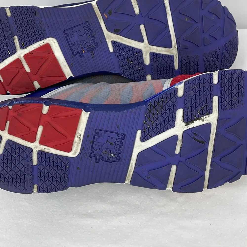 TIMBERLAND SIZE 14 M Men's Red and Blue Work  Shoes Steel Toes